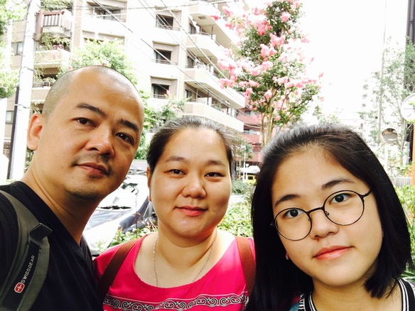 一家三口合影 一家三口合影